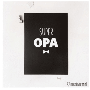 Ansichtkaart Super opa