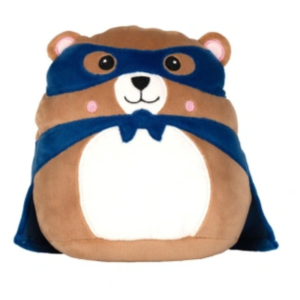 Superheld beer knuffel met naam